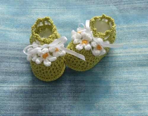 Daisy Cotton Baby Shoes