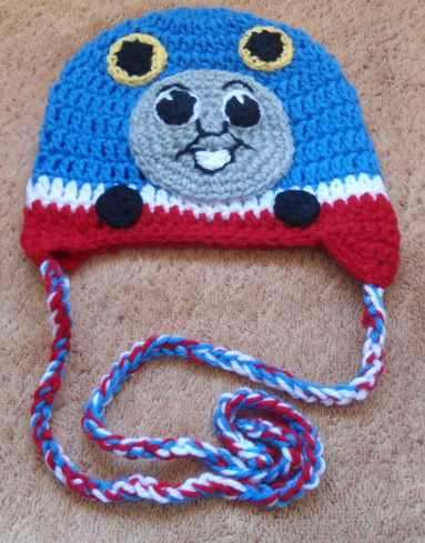 Thomas the tank engine hat.