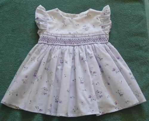 Smocked Baby-Toddler Cotton Dress