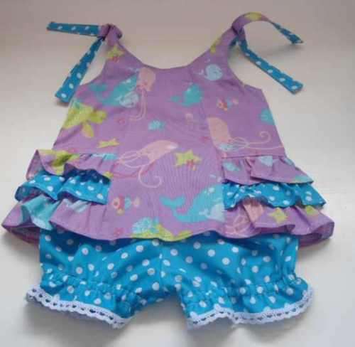 Baby-Toddler Dress & Bloomer Set