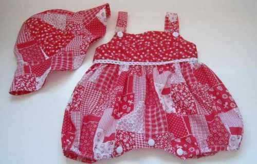 Summer Romper and Sunhat