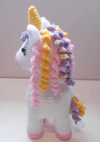 Unicorn-Crocheted