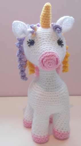 Unicorn-Crocheted