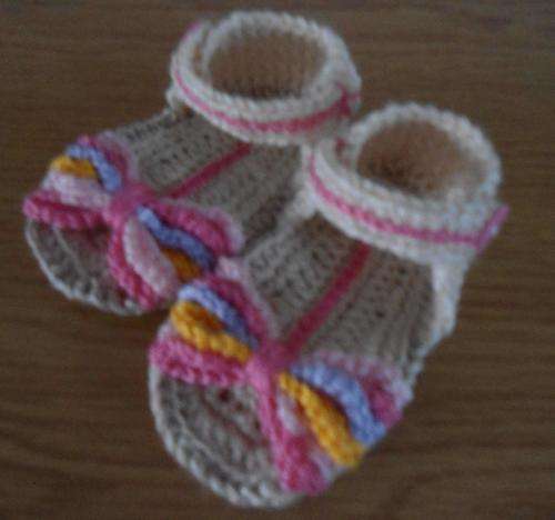Baby colourful summer shoe