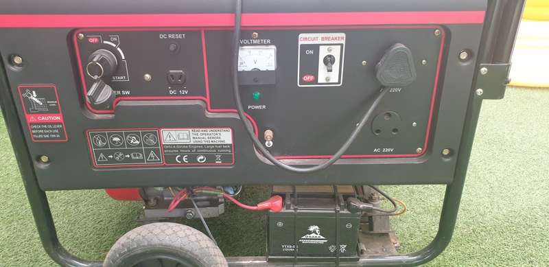 7.5 kva electrobrush generator for sale