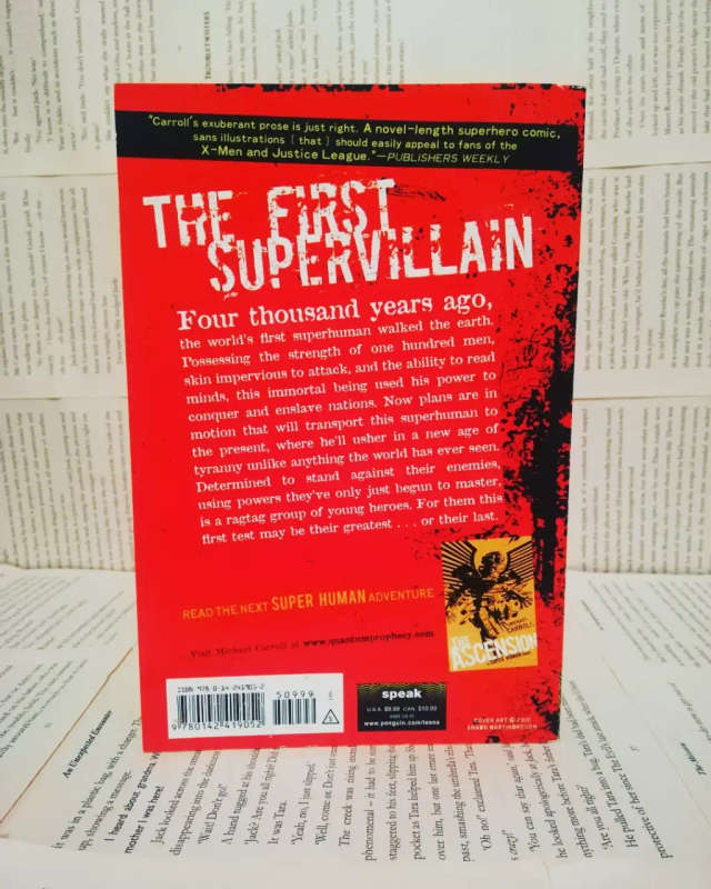 Superhuman by Michael Carroll  (Book 4)