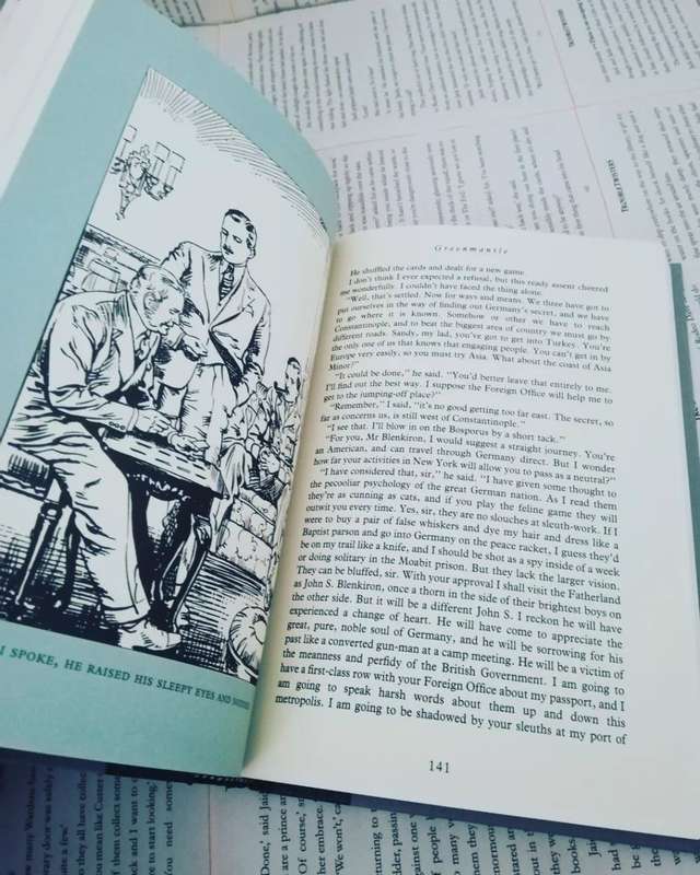 The Thirty Nine Steps and Greenmantle by John Buchon (1994 edition)