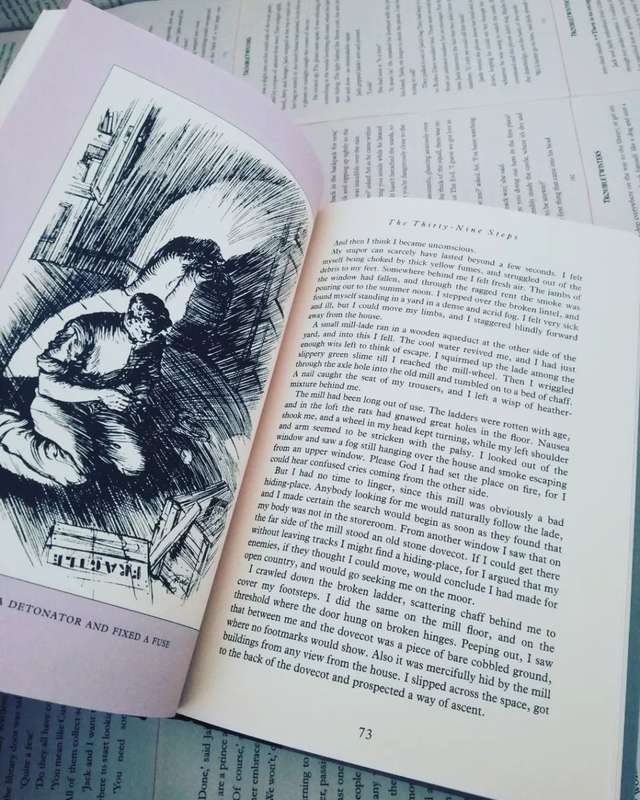 The Thirty Nine Steps and Greenmantle by John Buchon (1994 edition)