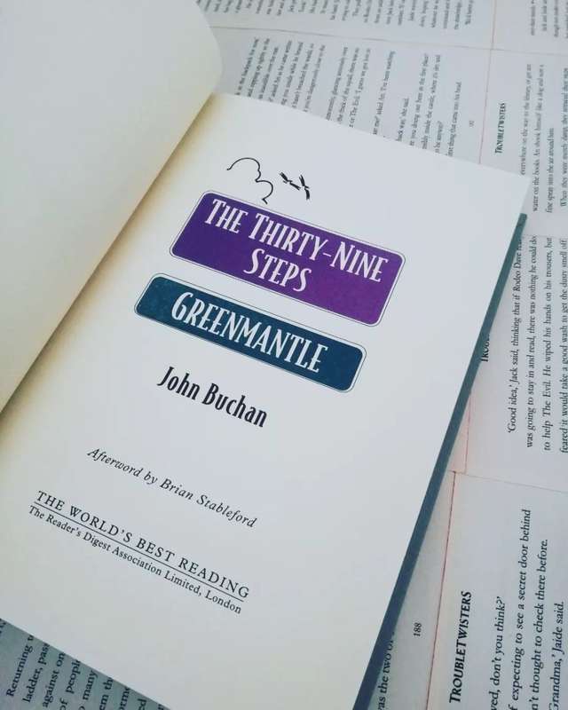 The Thirty Nine Steps and Greenmantle by John Buchon (1994 edition)