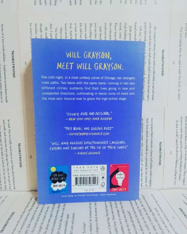 Will Grayson, Will Grayson by John Green and David Levithan
