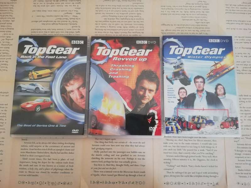 Top Gear DVD Collection - Back In The Fast Lane & Revved Up & Winter Olympics