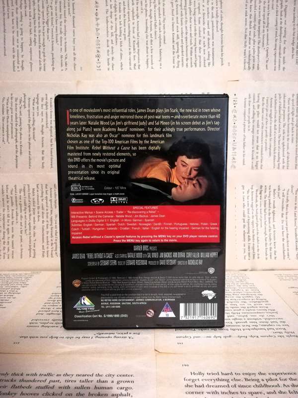 Rebel Without A Cause [DVD]