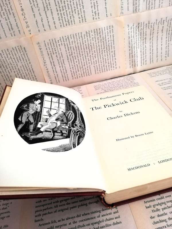 Pickwick Papers by Charles Dickens (1953 editions)