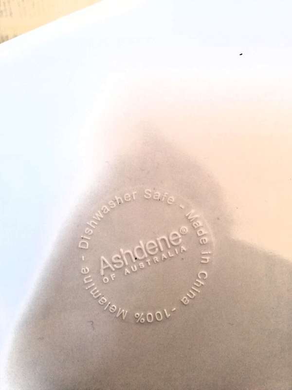 2 x Small Vintage Plastic Tray [Ashdene]