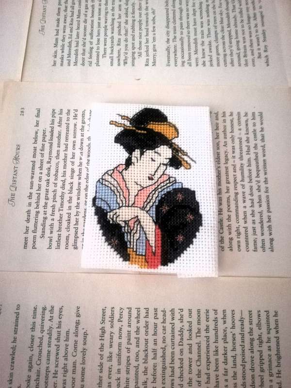 Japanese Lady Embroidery