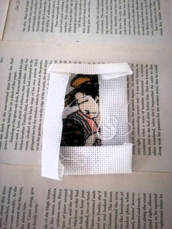 Japanese Lady Embroidery