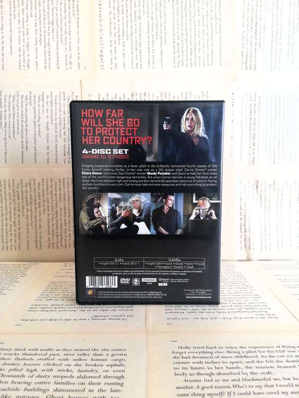 Homeland Season 4 [DVD]