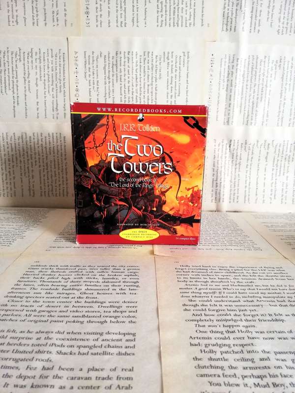 The  Two Towers by JRR Tolkien's [CD - Audiobook- Unabridged][Lord of the Rings - Book 2 ][Rare]