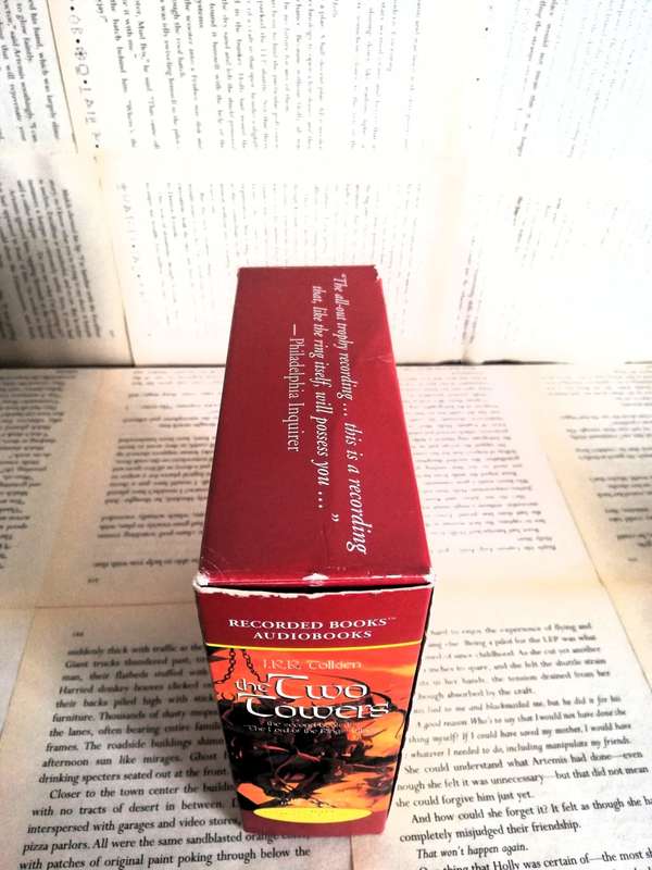 The  Two Towers by JRR Tolkien's [CD - Audiobook- Unabridged][Lord of the Rings - Book 2 ][Rare]