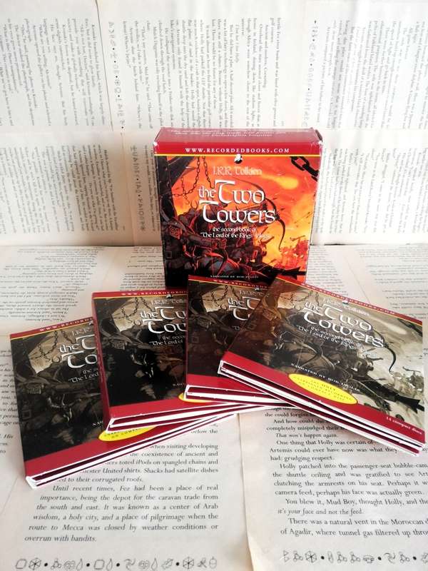 The  Two Towers by JRR Tolkien's [CD - Audiobook- Unabridged][Lord of the Rings - Book 2 ][Rare]