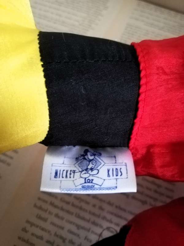 Vintage Mickey Mouse Teddy [Disney]