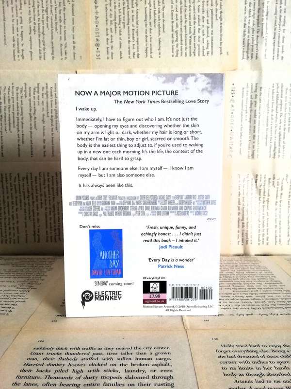 Every Day by David Levithan (Book 1)