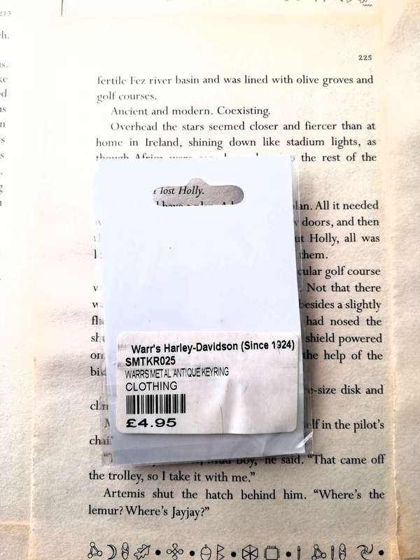 Warr's Keyring [Harley-Davidon]