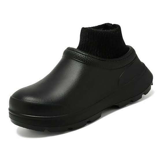 Fur Lined Clogs for Women Winter Warm Plush House Slippers Waterproof Non-slip Garden Shoes Indoor O