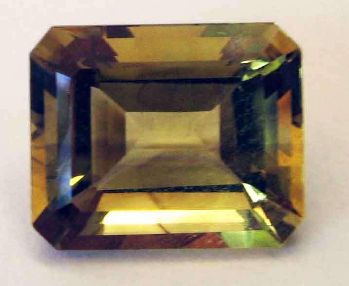 12.00 x 10.00 mm Octagonal cut Lemon Quartz 6.30 cts