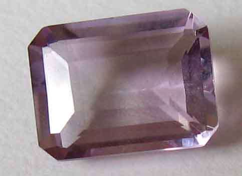 6.00 x 4.00 mm Emerald cut Amethyst 0.48 ct.