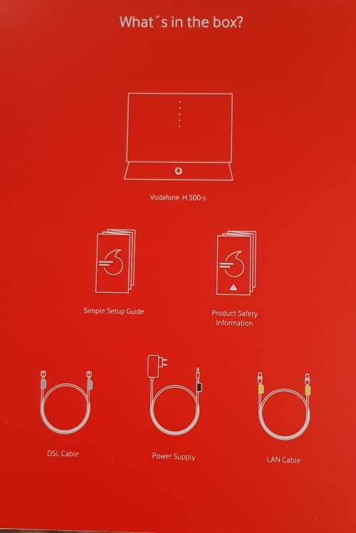Vidafone H 500-s Router