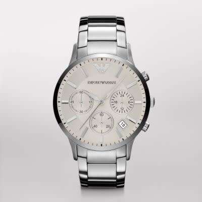 ORIGINAL MENS EMPORIO ARMANI CHRONOGRAPH WATCH AR2458 - BRAND NEW