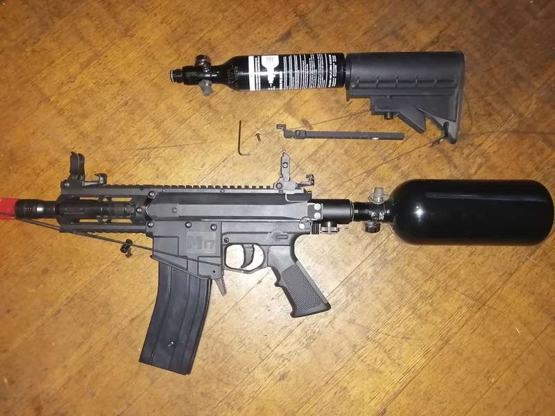 MILSIG M17A2 MAGFED PAINTBALL MARKER