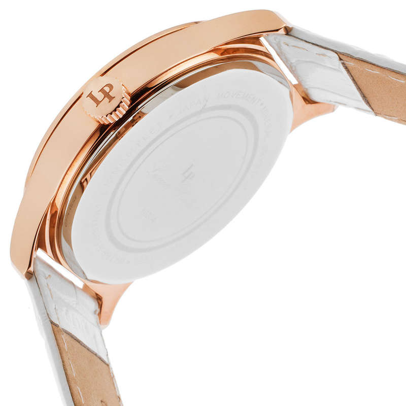 **RRP R6999.99**LUCIEN PICCARD® SWISS LEGEND WOMEN'S  BRELA STAINLESS STEEL WATCH W/ BOX & MANUAL