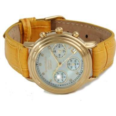 **RRP R14,500**KRUG BAÜMEN® MEN'S PRINCIPLE DIAMOND CHRONOGRAPH WATCH W/ 8X GENUINE DIAMONDS
