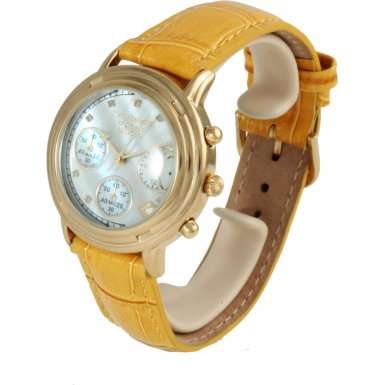 **RRP R14,500**KRUG BAÜMEN® MEN'S PRINCIPLE DIAMOND CHRONOGRAPH WATCH W/ 8X GENUINE DIAMONDS