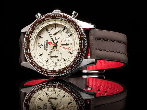 DETOMASO® ITALIA FIRENZE WORLD GP CHRONO HEIDFELD TEAM WATCH W. BOX, PAPERS, FULLY LOADED!!