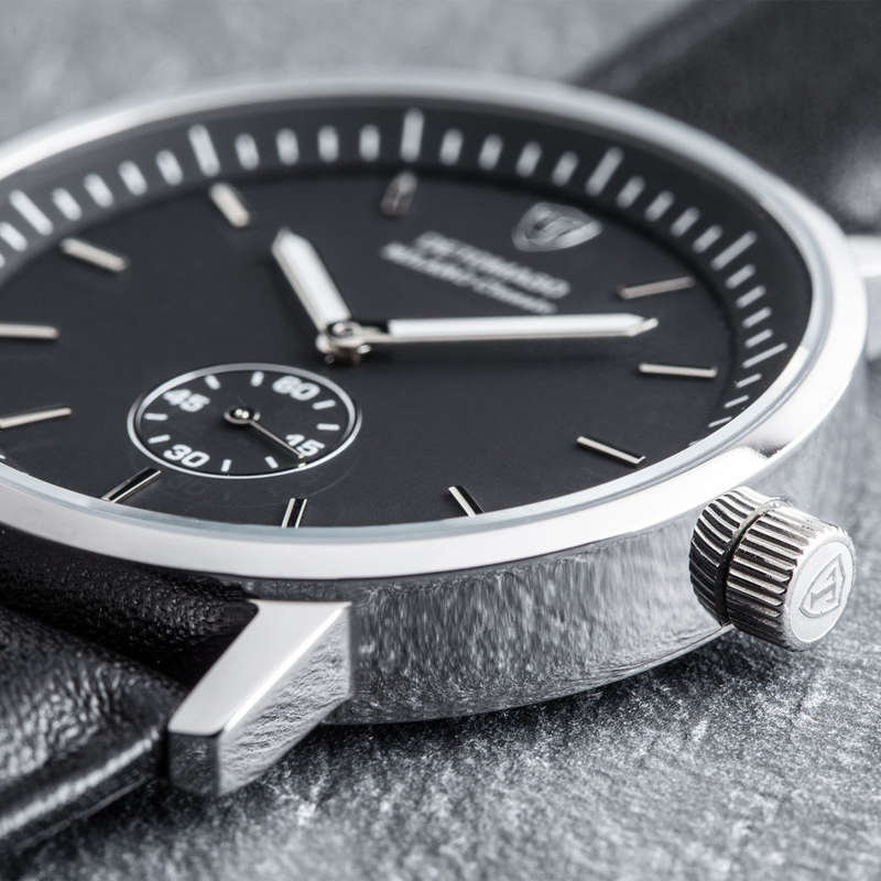 *RRP R7,499.99* DETOMASO® MILANO CLASSIC MEN'S STAINLESS STEEL WATCH W/ QUICK RELEASE LEATHER STRAP