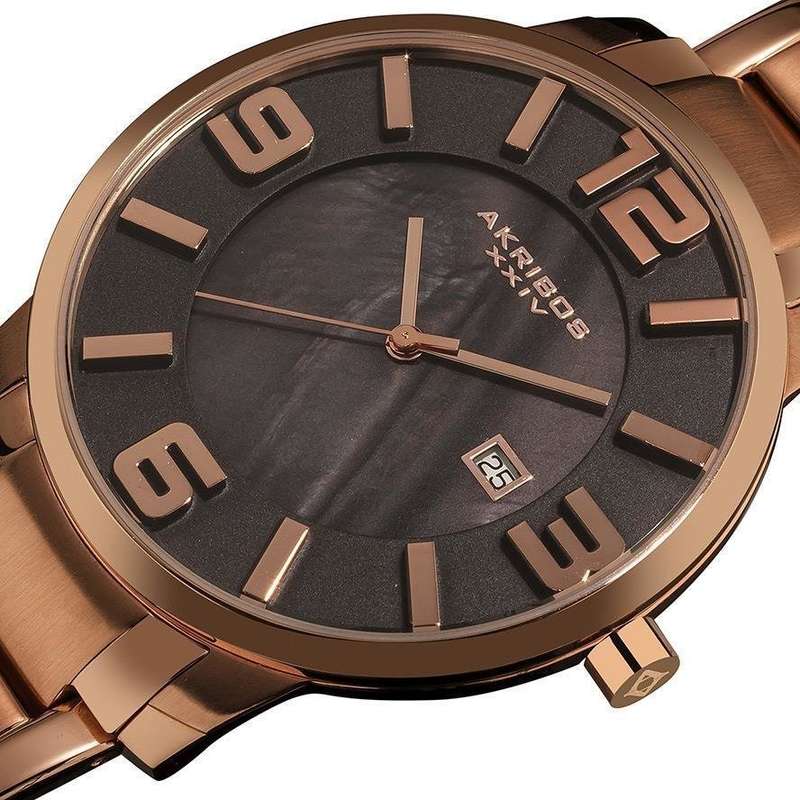 -I LATE ENTRY I RRP R6586,27 I- XXIV® Men's Essential Slim Swiss Quartz S/less Steel Bracelet Watch