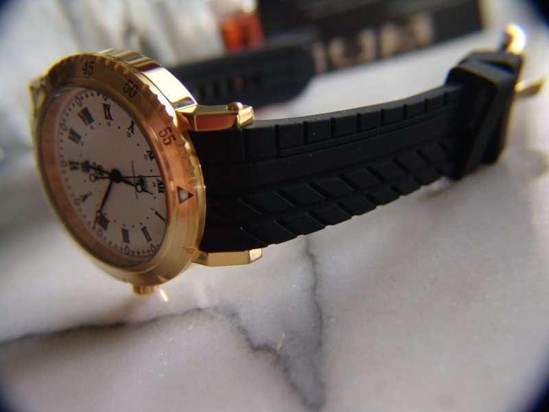 -I GENUINE I EXCLUSIVE I-  Constantin Durmont Solid, gold-plated stainless steel Chronograph
