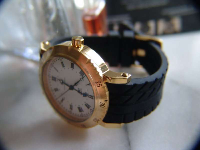 -I GENUINE I EXCLUSIVE I-  Constantin Durmont Solid, gold-plated stainless steel Chronograph