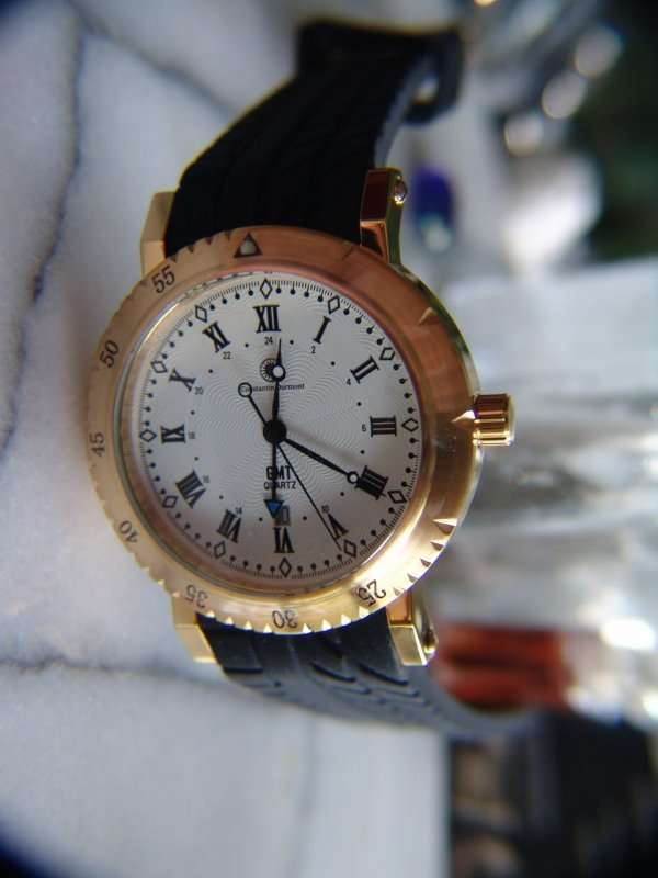 -I GENUINE I EXCLUSIVE I-  Constantin Durmont Solid, gold-plated stainless steel Chronograph