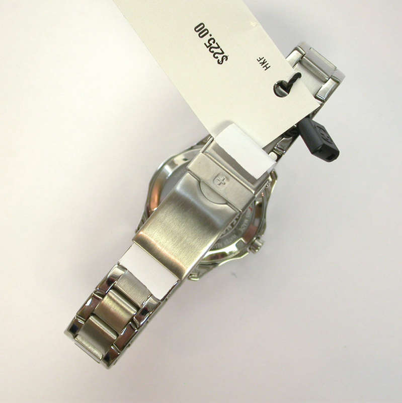 HERS I $225 SWISS MILITARY I WENGER I ALPINE 32MM SUNRAY SILVER DIAL100M BRACELET - 3 YEAR WARRANTY