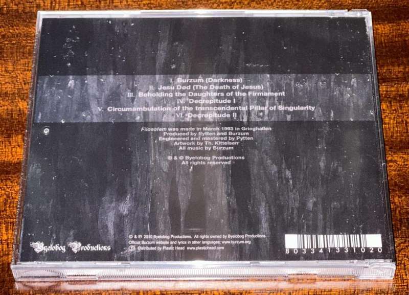 Burzum - Filosofem