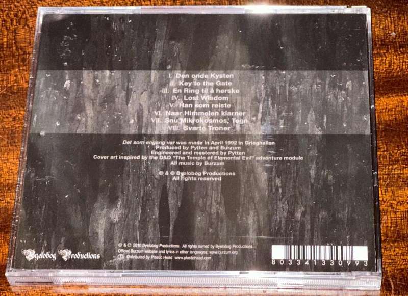 Burzum - Det som engang var