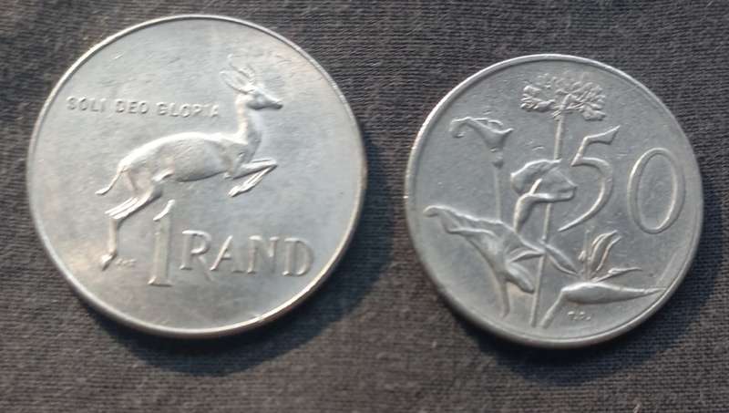 1977 R1 and 50c