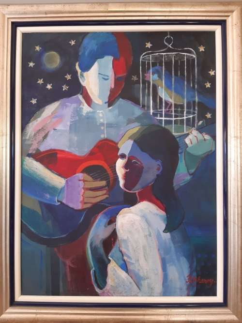 SERENADE - An original artwork by Liz Fitzhenry