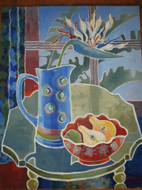 OUTDOORS IN - An original painting by Liz Fitzhenry