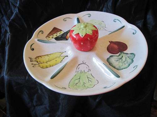 Bright and happy snack dish - have a look at the description, please...