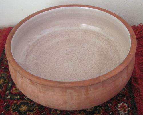 Gorgeous clay baking dish - tarts, potato or veggie bake, whatever you like!